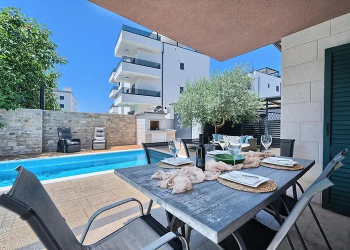 Apartamento Palm Garden - Private Pool&barbecue *