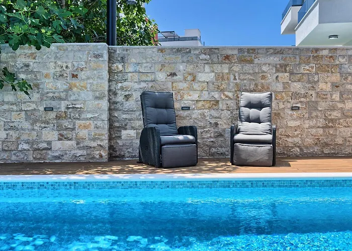 Apartment Palm Garden - Private Pool And Barbecue *