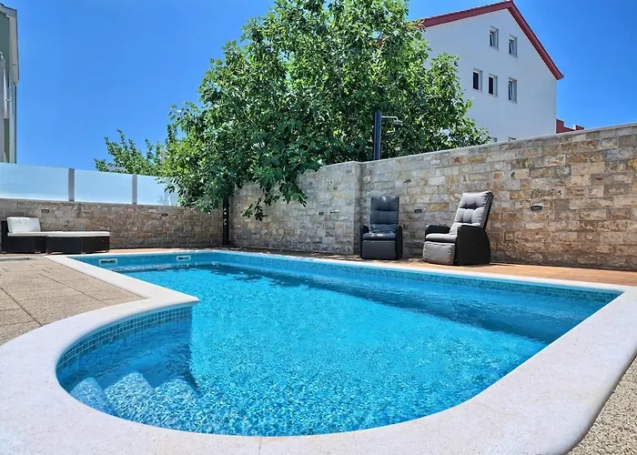 Apartment Palm Garden - Private Pool And Barbecue *